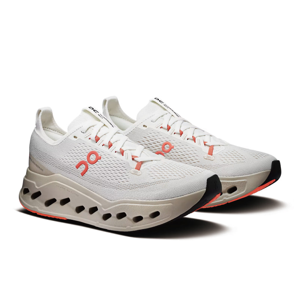 On Cloudsurfer Max - Ivory / Salmon (W)