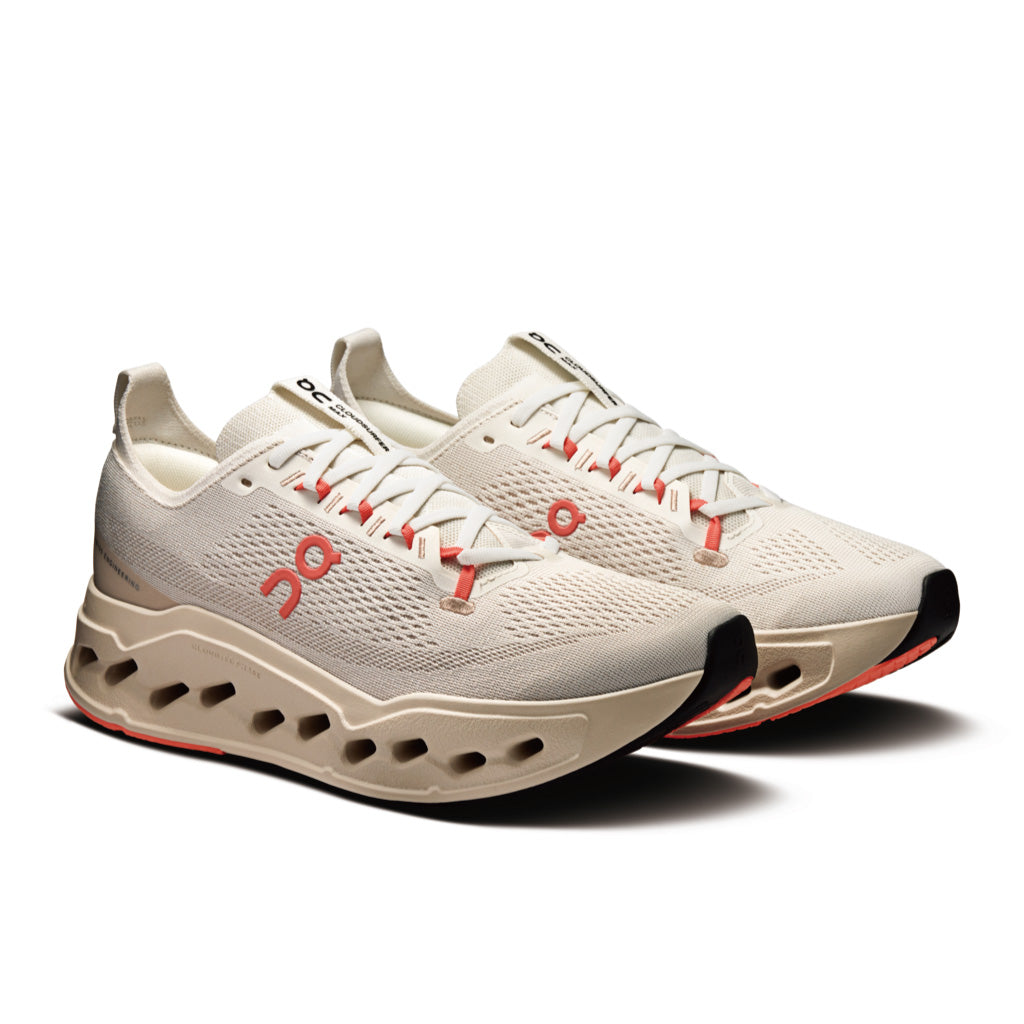 On Cloudsurfer Max - Ivory / Salmon (M)