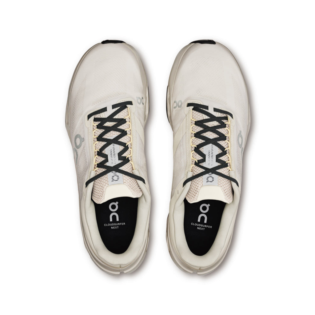 On Cloudsurfer Next - Ivory / Silver (M)