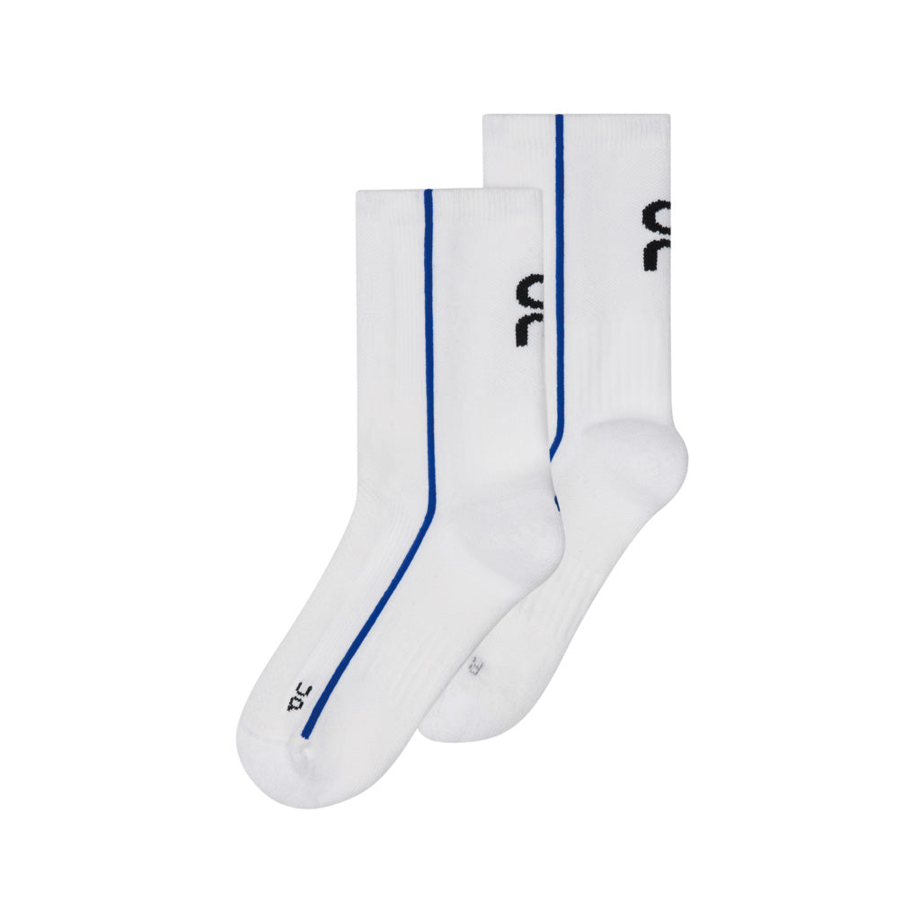 On Court Sock High - White / Indigo
