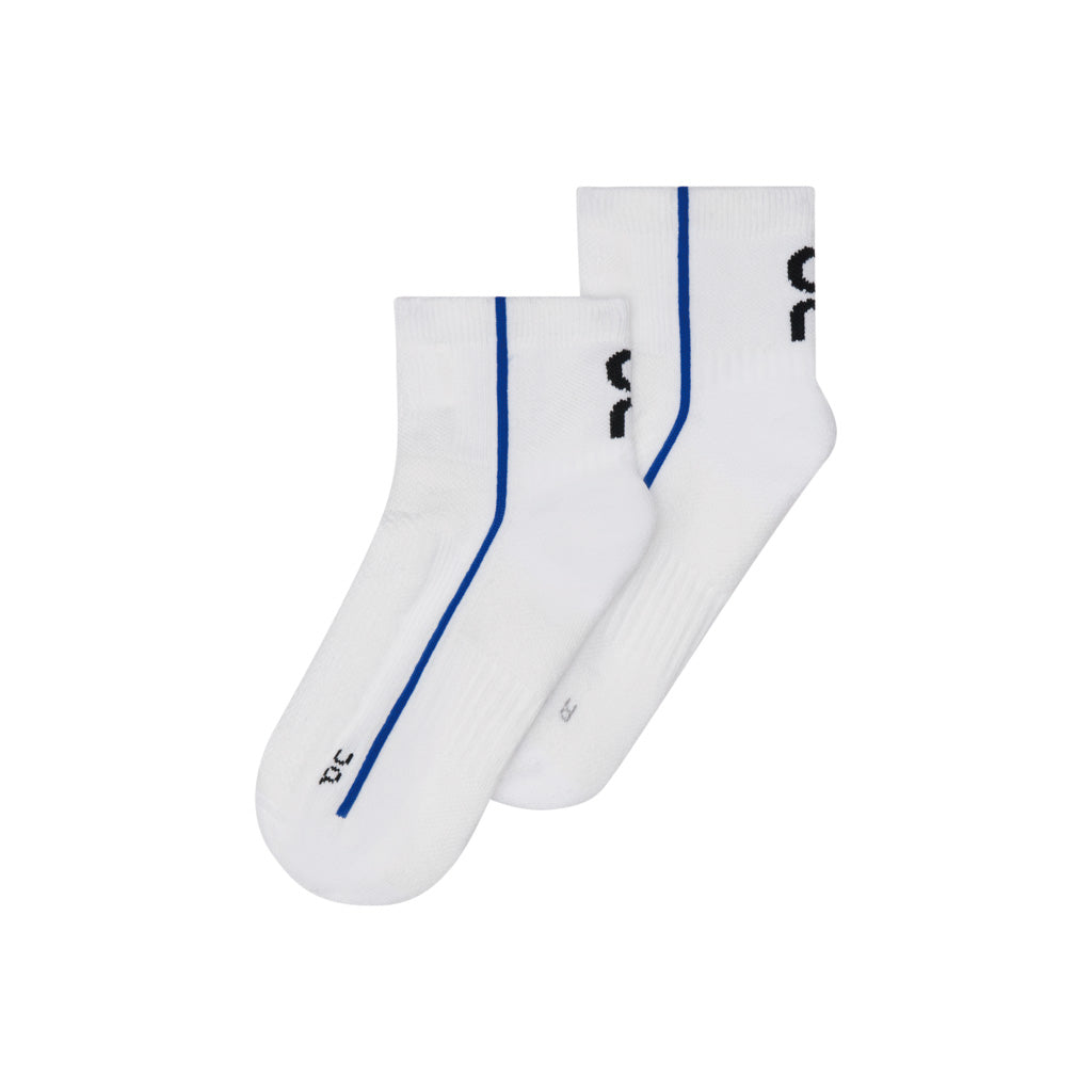 On Court Sock Mid - White / Indigo