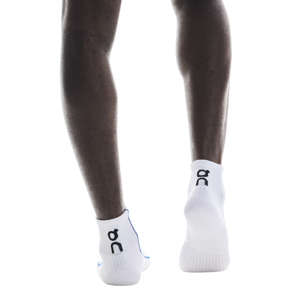 On Court Sock Mid - White / Indigo