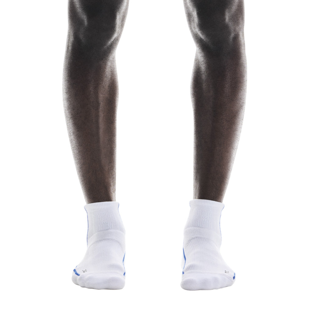 On Court Sock Mid - White / Indigo
