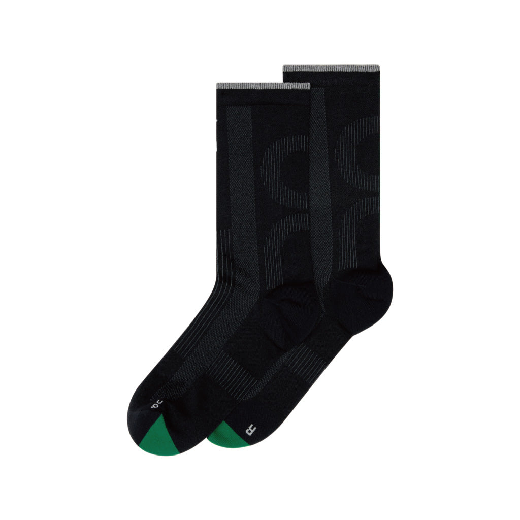 On Elite Run Sock High - Black