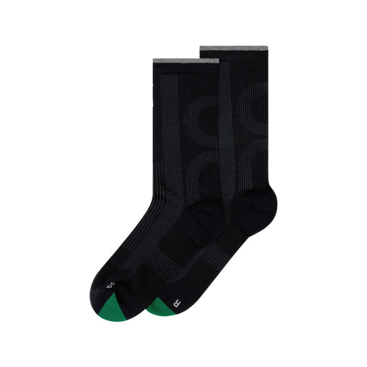 On Elite Run Sock High - Black