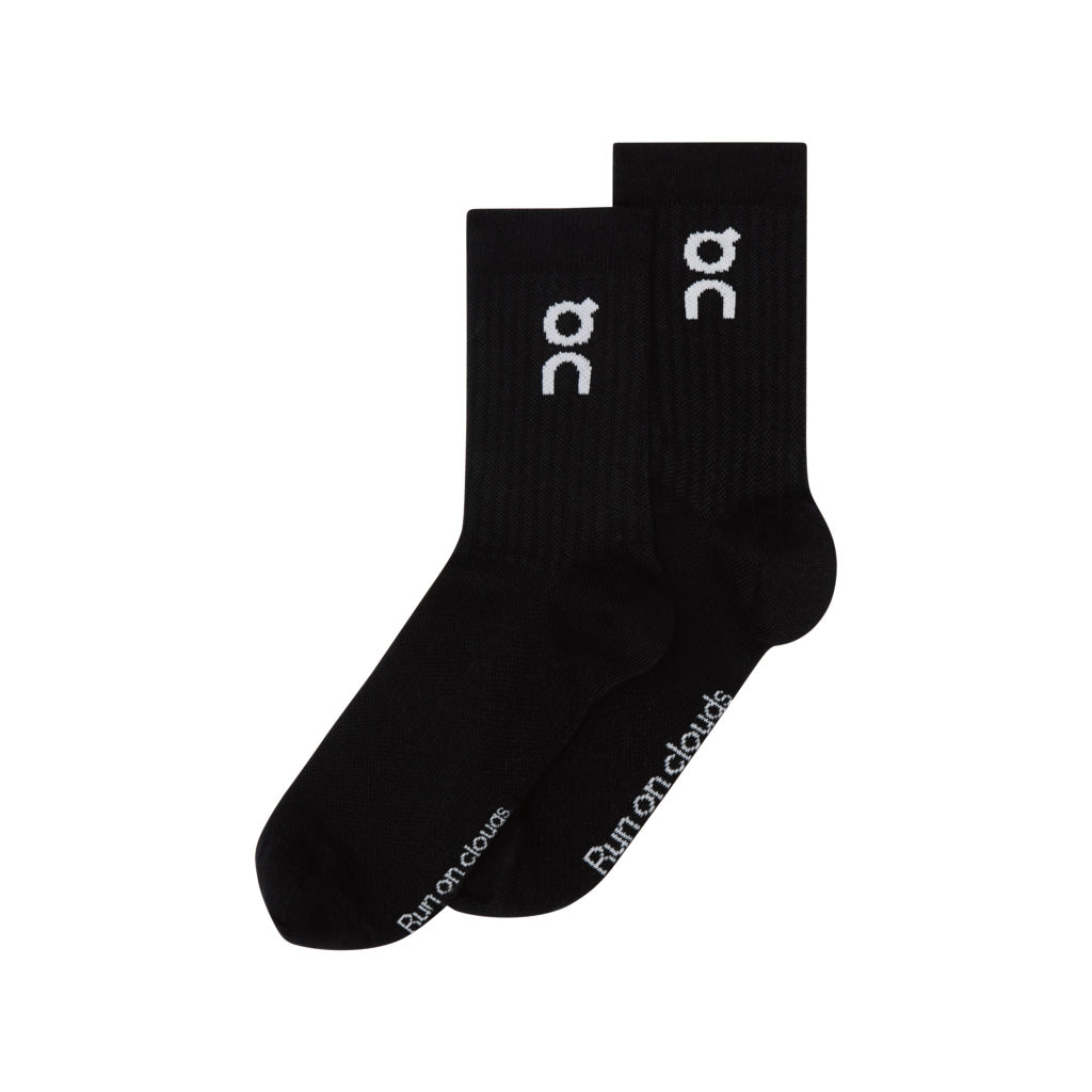 On Logo Sock High 3P - Black