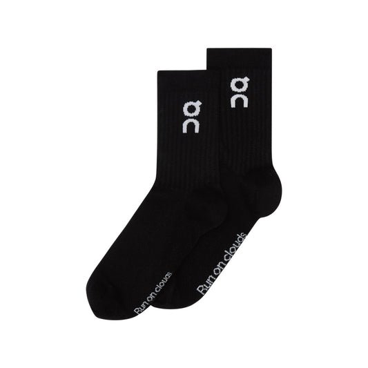 On Logo Sock High 3P - Black