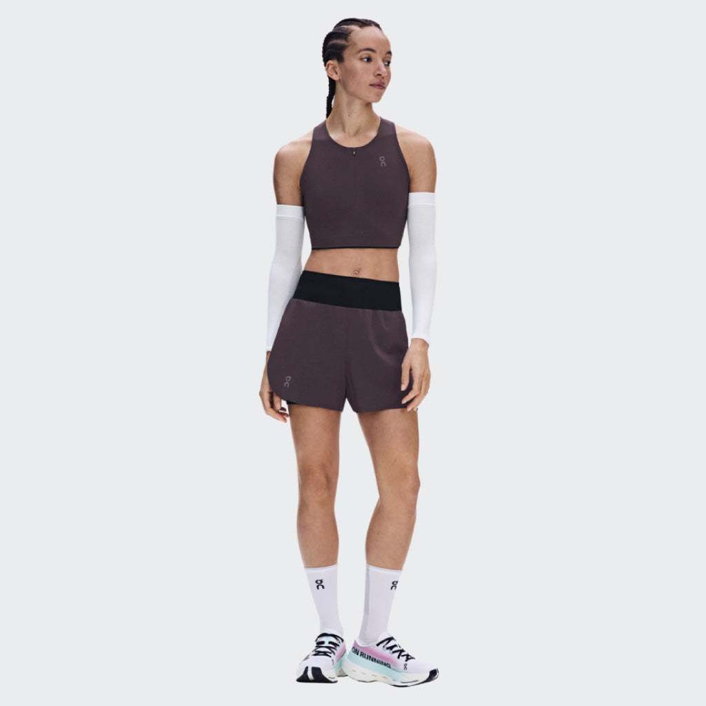 On Zero 2-in-1 Shorts - Urchin / Black (W)