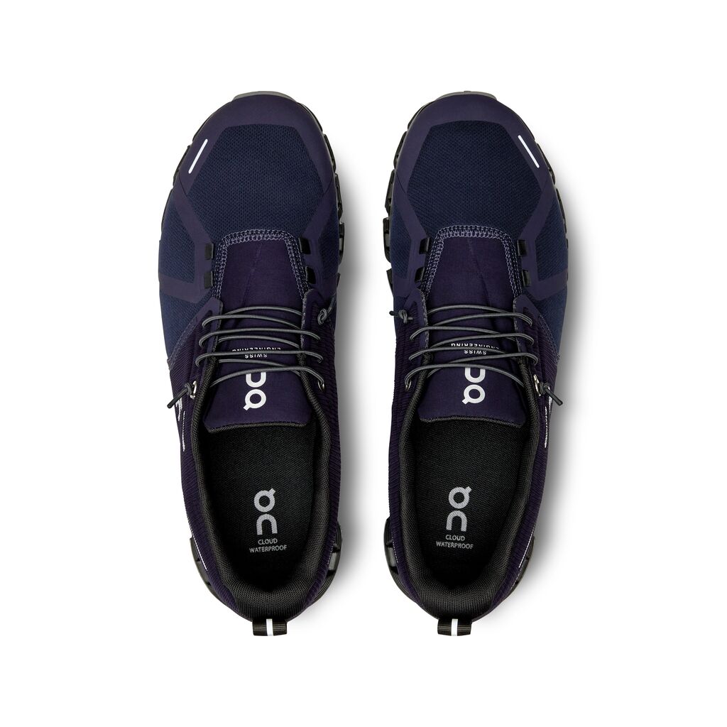On Cloud 5 Waterproof - Midnight / Magnet (M)