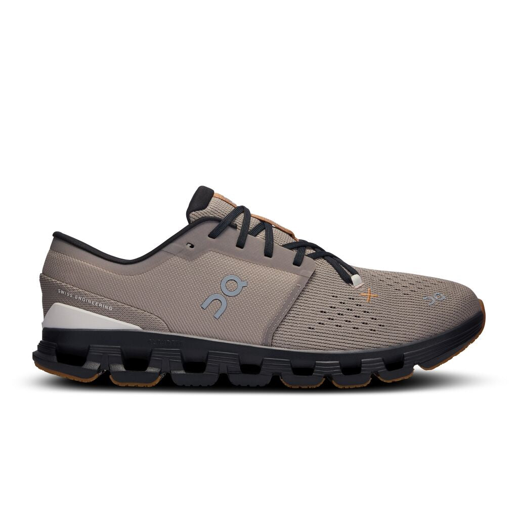 On Cloud X 4 - Fog / Black (M)