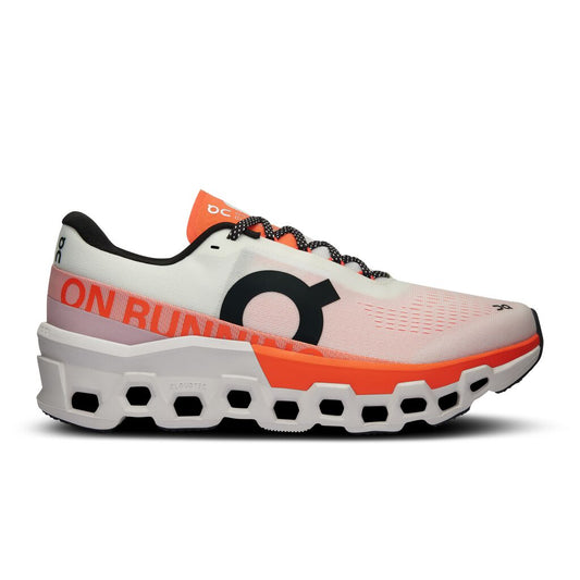 On Cloudmonster 2 - Undyed / Flame (W)