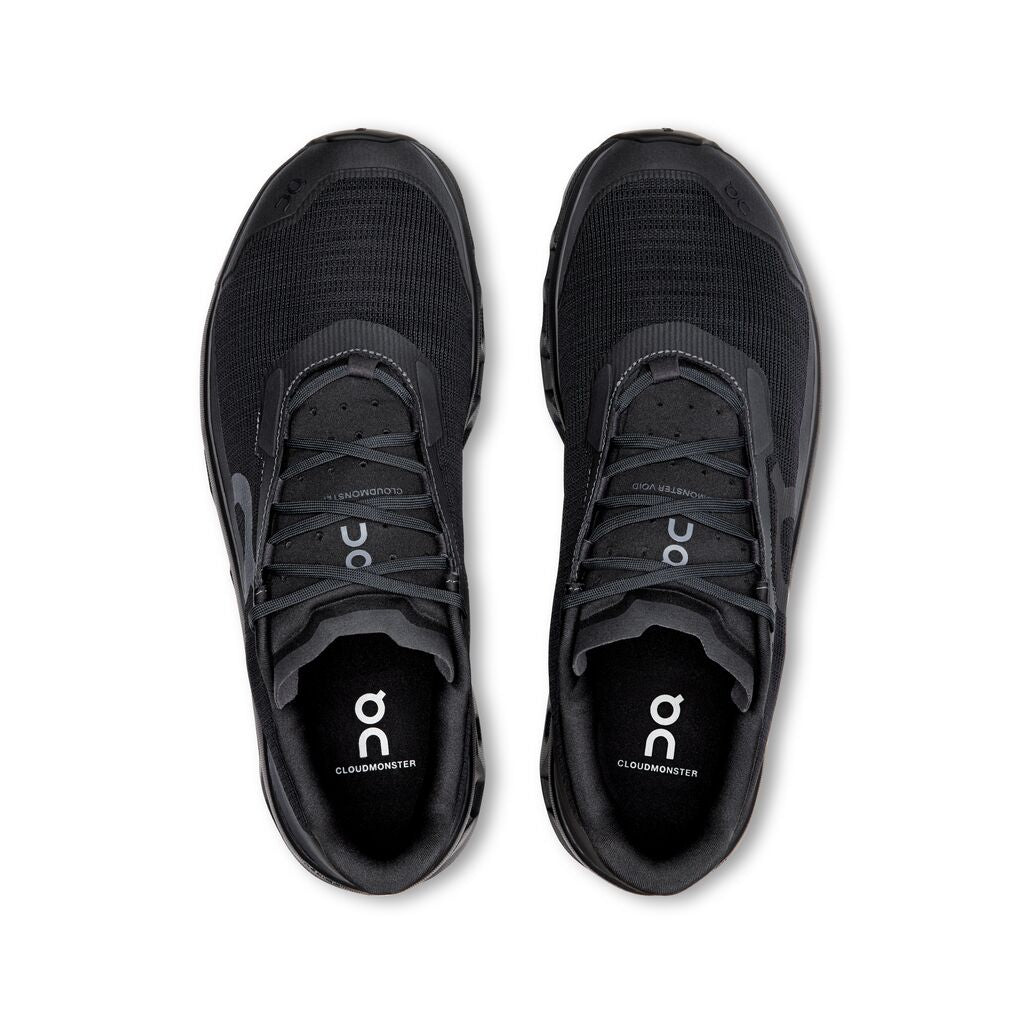 On Cloudmonster Void - Black / Black (W)