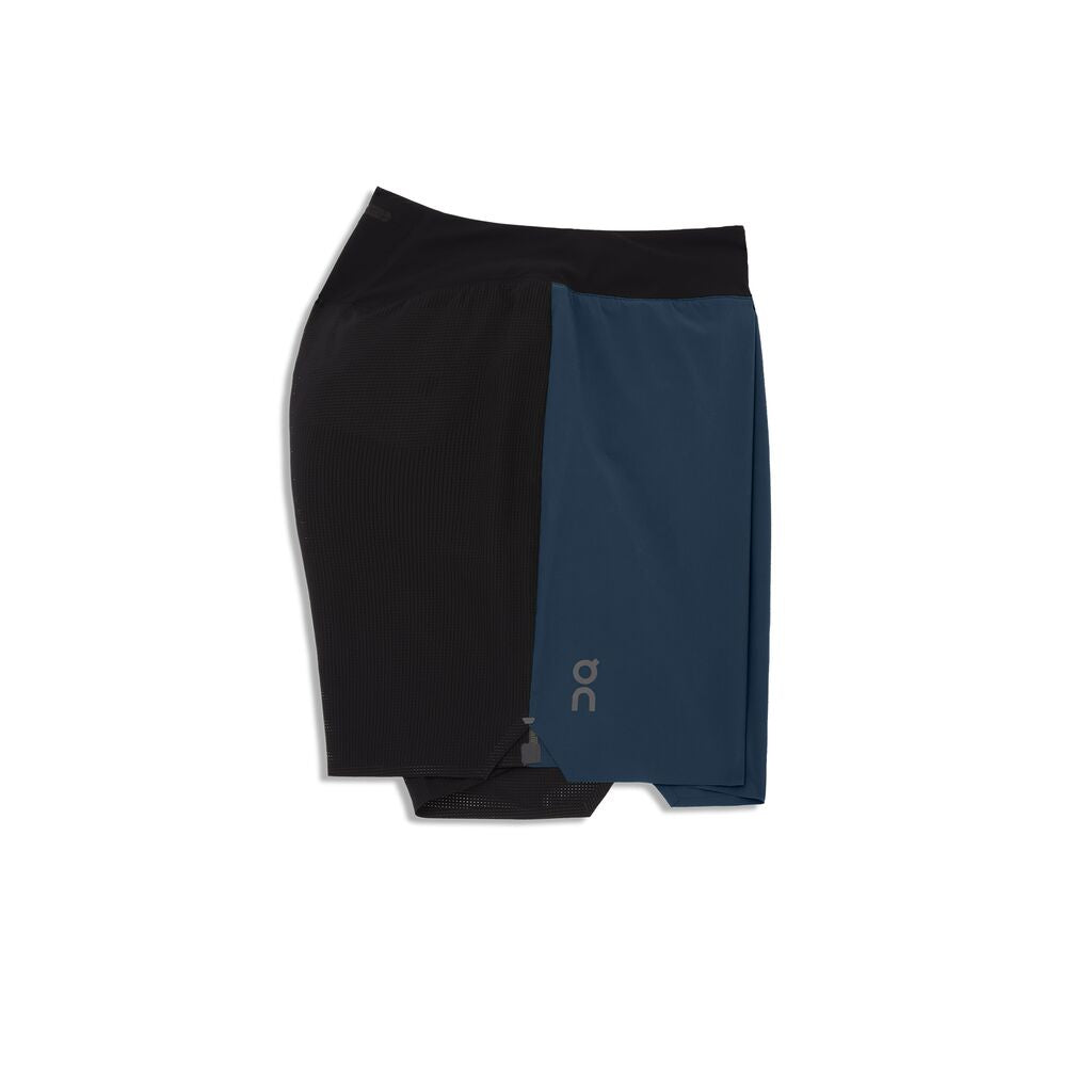 On 5 LIGHTWEIGHT SHORT - DENIM / BLACK (M)