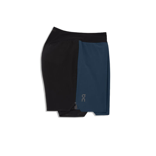 On 5 LIGHTWEIGHT SHORT - DENIM / BLACK (M)