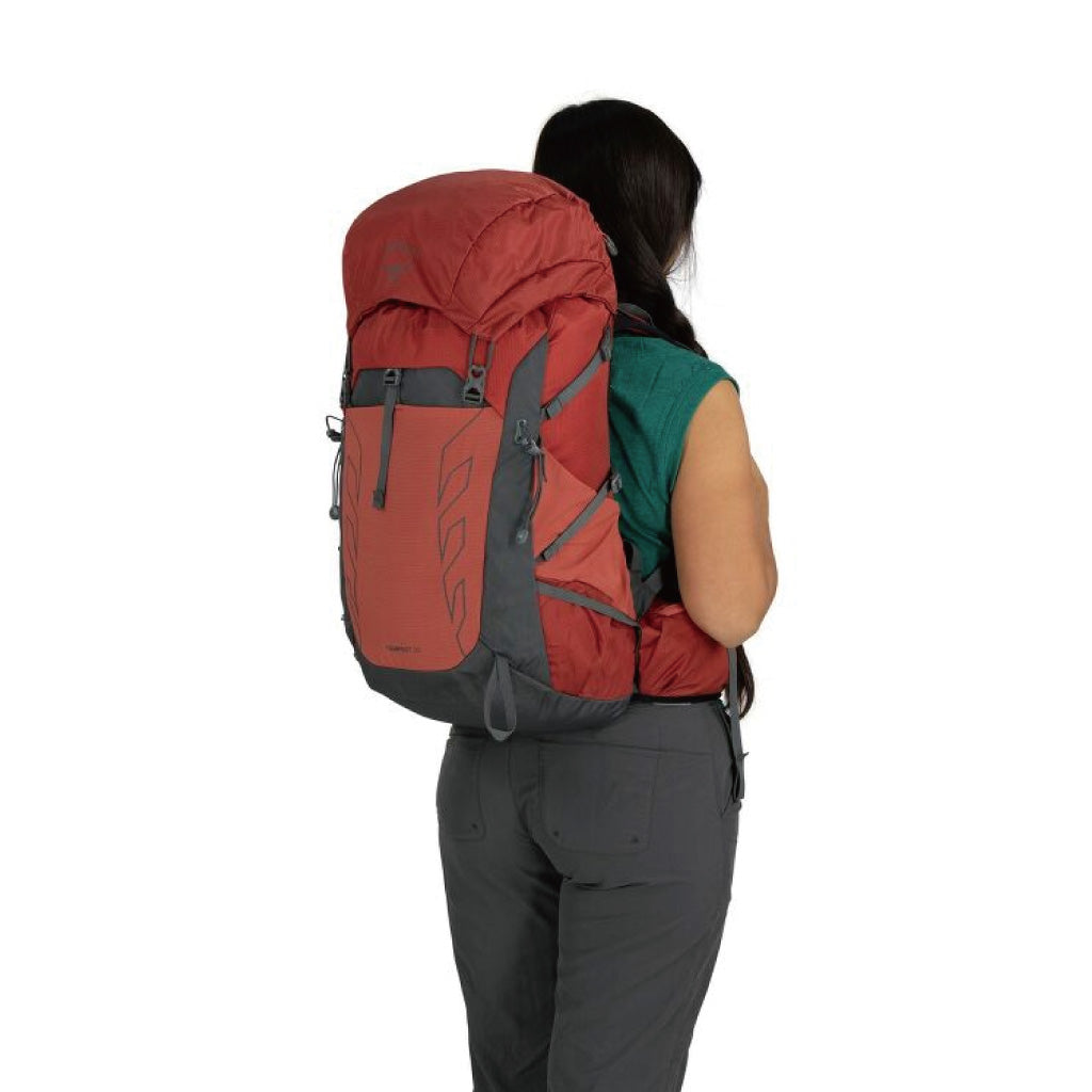 Osprey TEMPEST 33 - Red Pampas Coal Grey