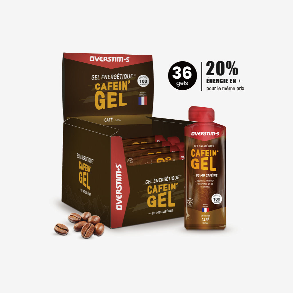 OVERSTIMS Cafein Gel, Coffee