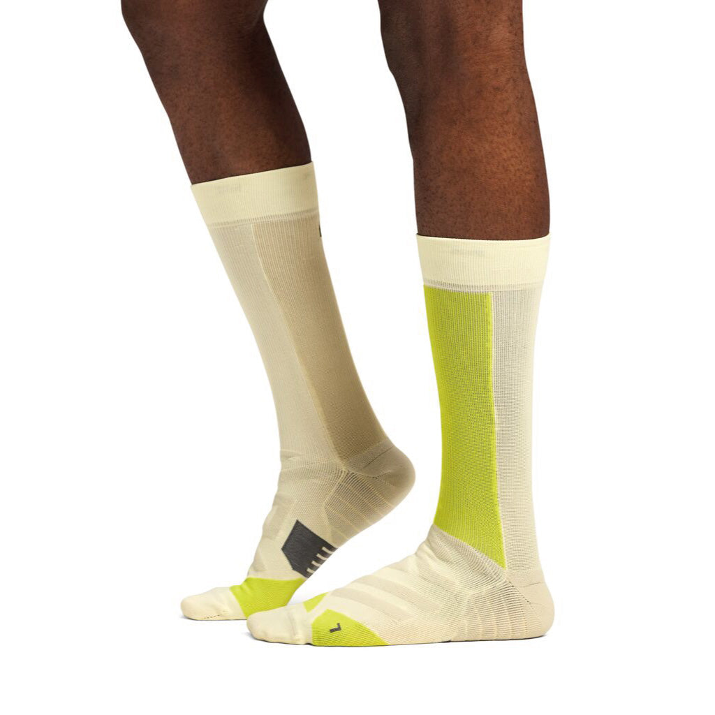 On Performance High Sock - Seedling / Kiwi (M)