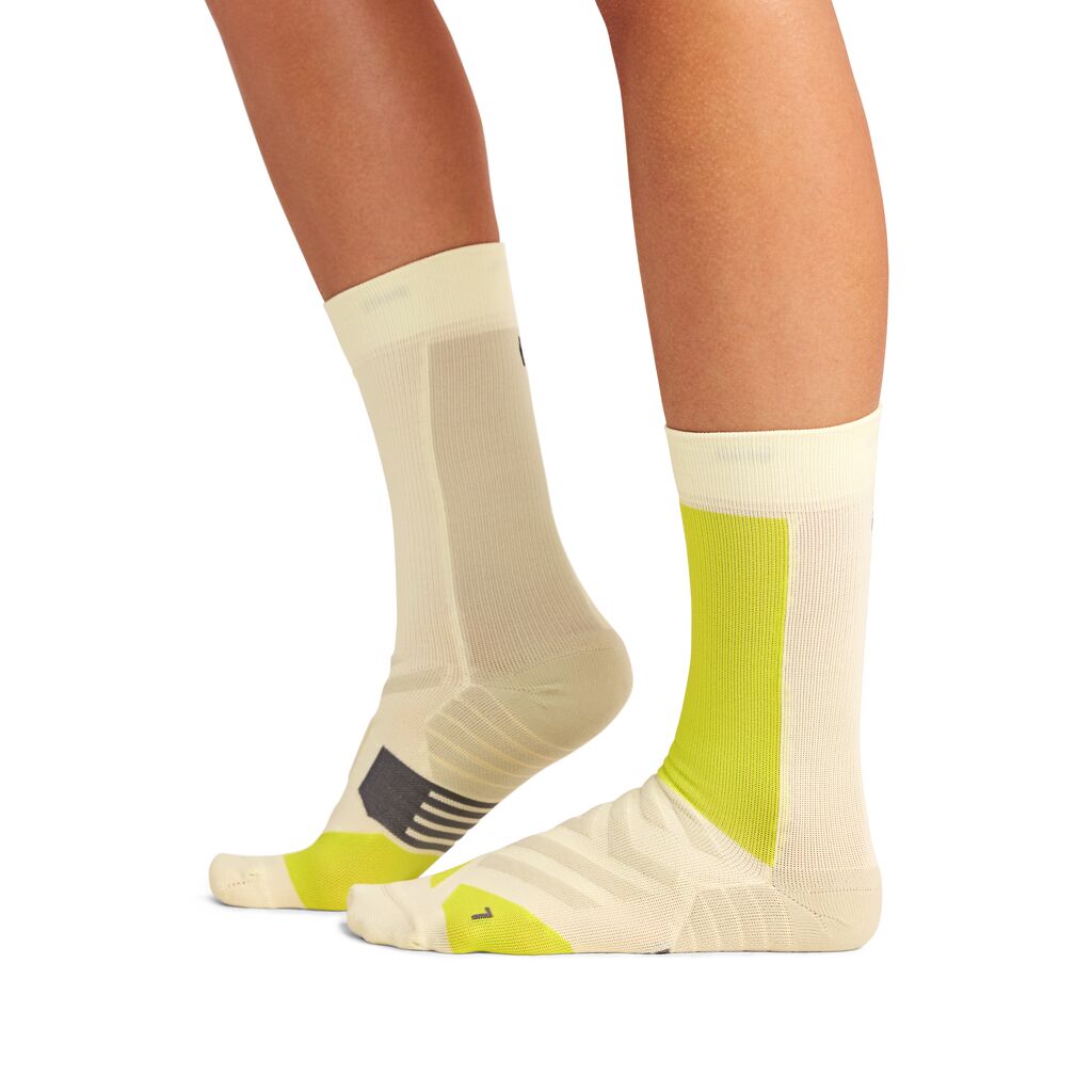 On Performance High Sock - Seedling / Kiwi (M)