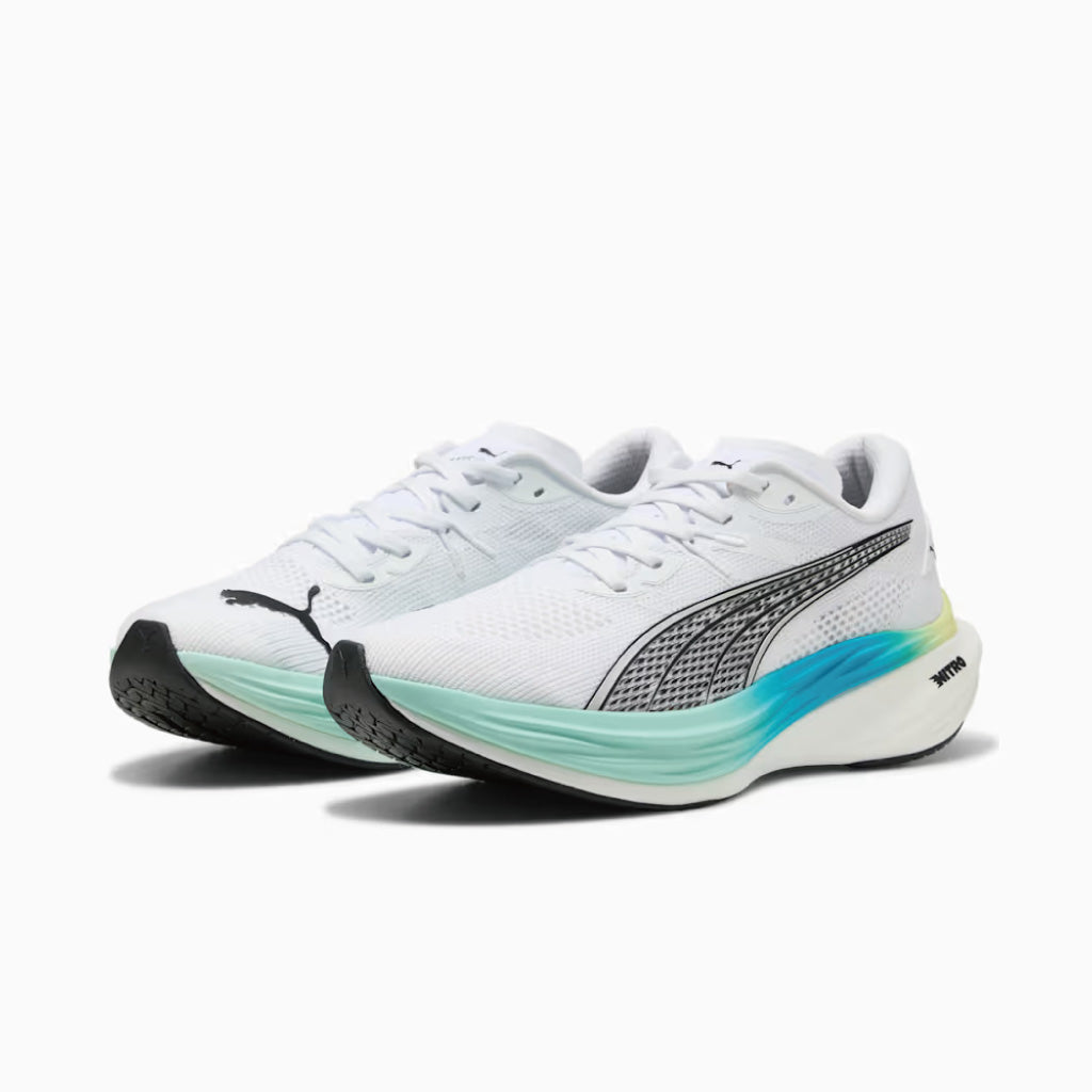 PUMA Deviate NITRO™ 3 - PUMA White / Mint Melt (M)