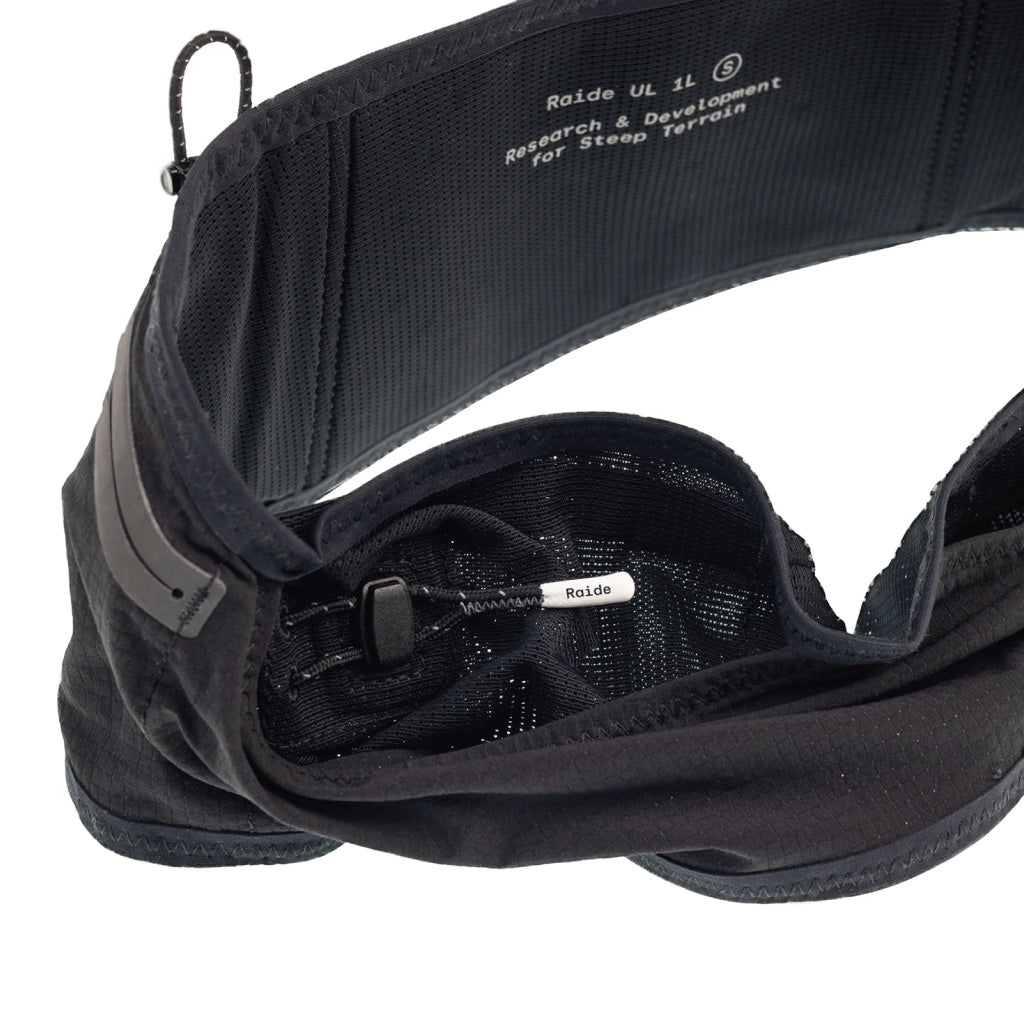 Raide UL 1L Running Belt - Black