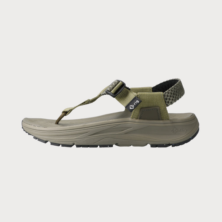 rig mguu Sandal - Khaki
