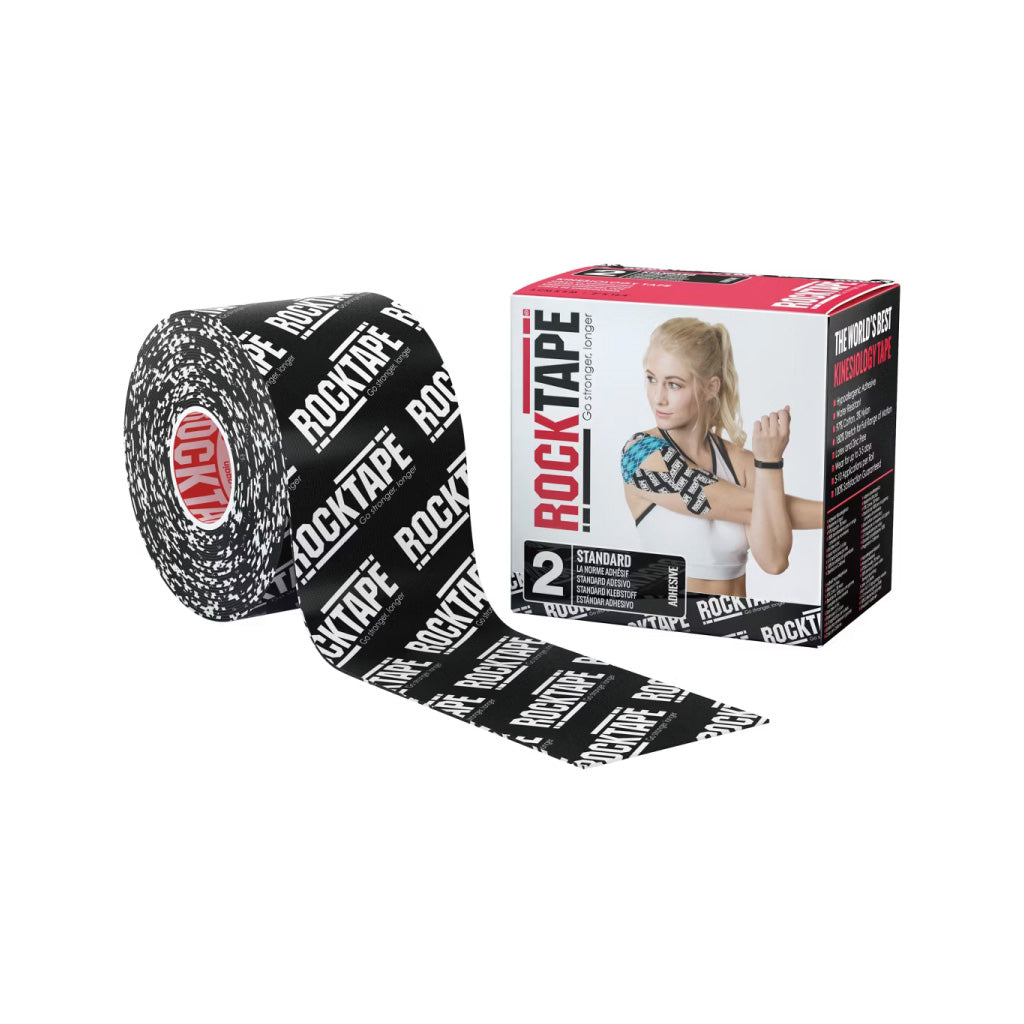 RockTape STD TAPE 5cm x 5m - Logo Black