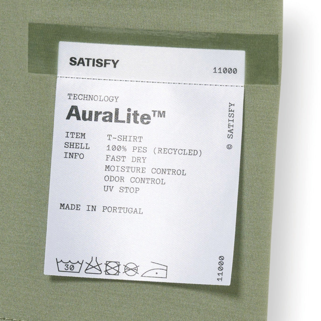 SATISFY AuraLite™ T‑Shirt - Oil Green