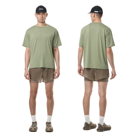 SATISFY AuraLite™ T‑Shirt - Oil Green