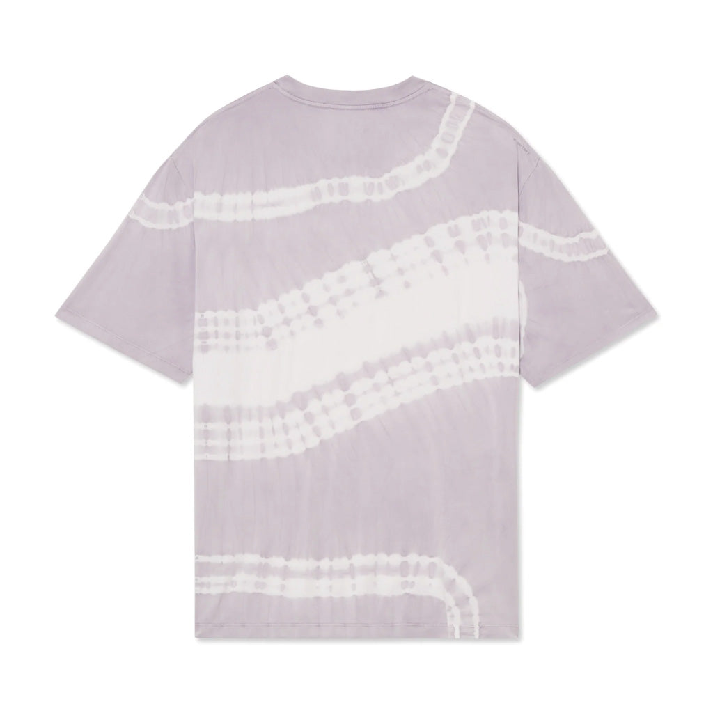 SATISFY AuraLite™ T‑Shirt - Tie-Dye Mineral Dusk