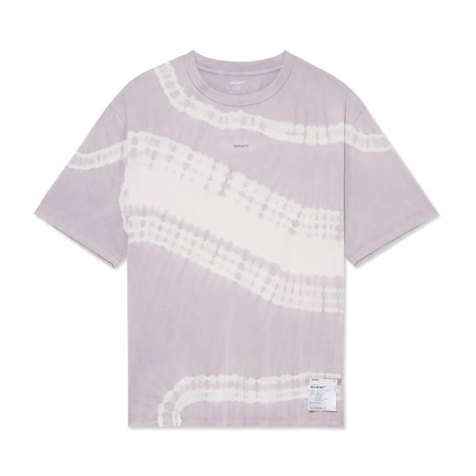 SATISFY AuraLite™ T‑Shirt - Tie-Dye Mineral Dusk
