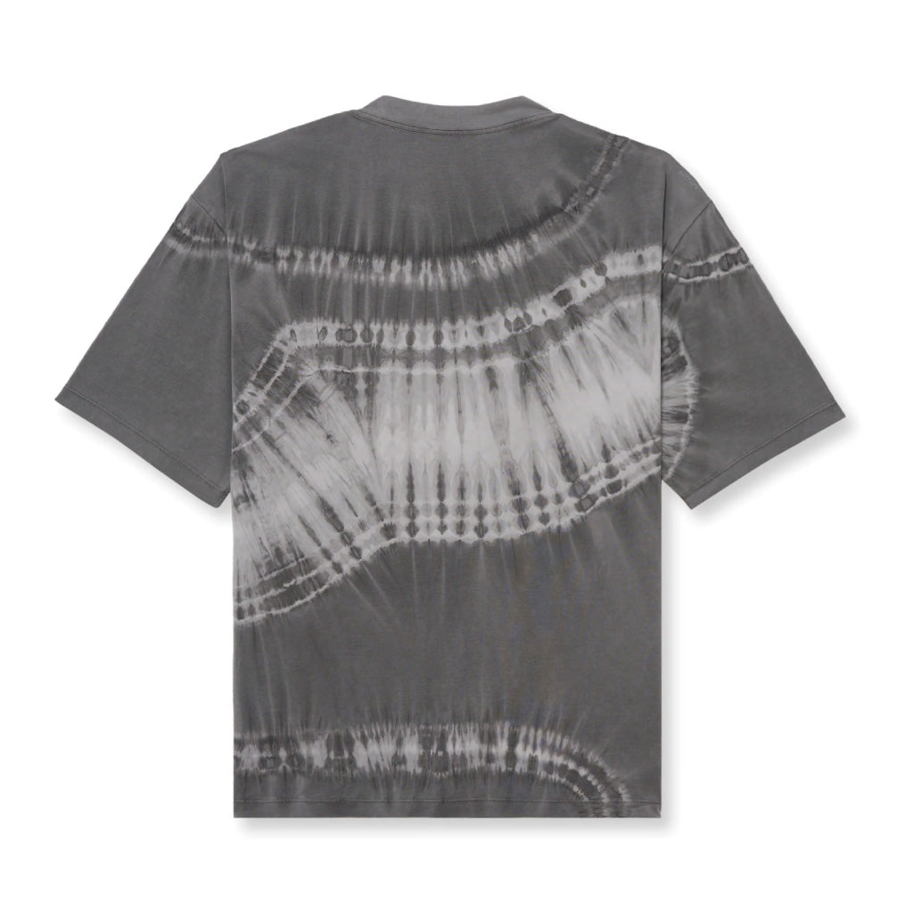 SATISFY AuraLite™ T‑Shirt - Tie-Dye Mineral Graphite