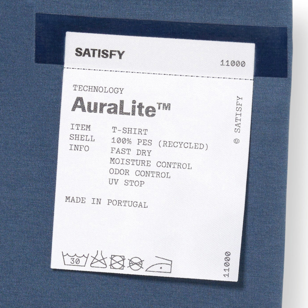 SATISFY AuraLite™ T‑Shirt - Vintage Indigo