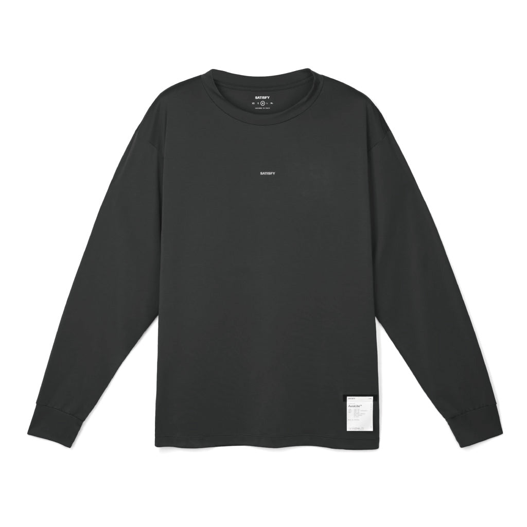 SATISFY AuraLite™ Long Tee - Black SA