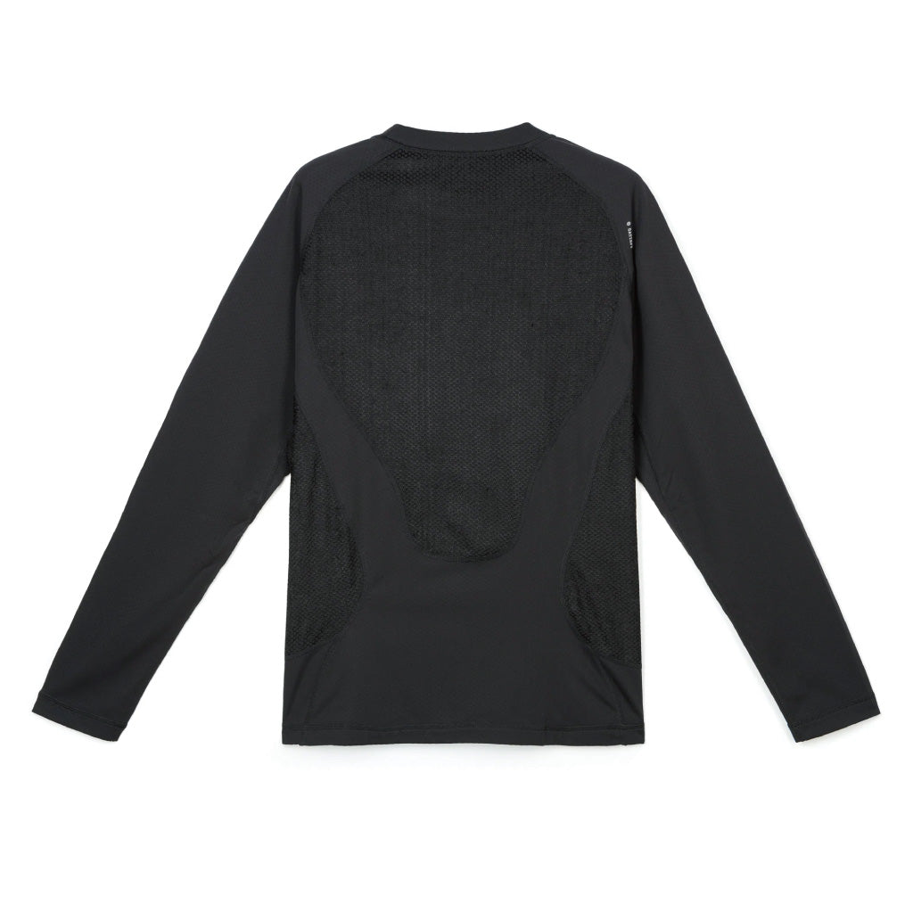 SATISFY FuzzFleece™ Octa Long Tee - Black SA