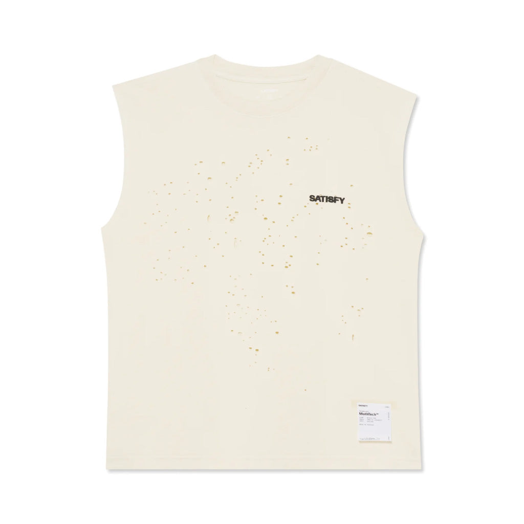 SATISFY MothTech™ Muscle Tee - Aged Ecru