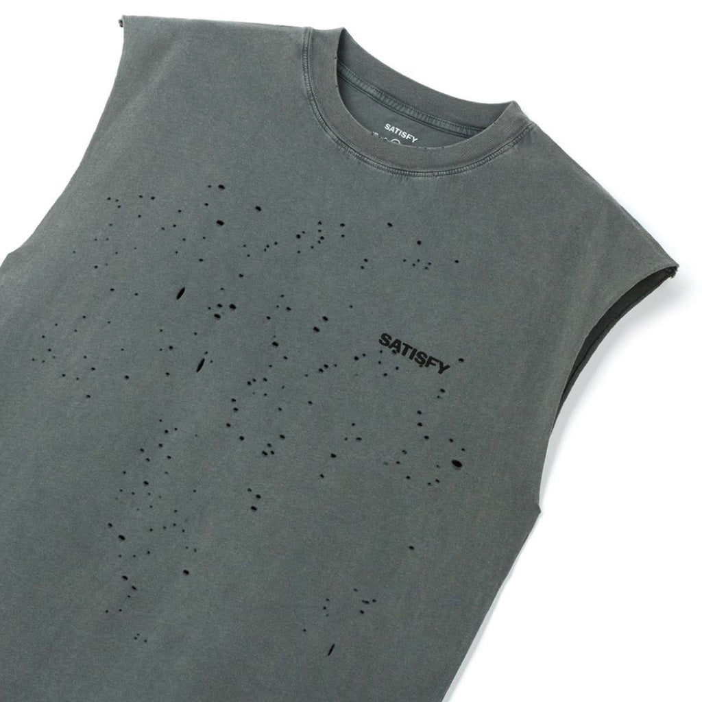SATISFY MothTech™ Muscle Tee - Faded Black