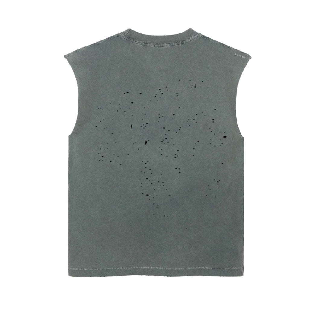 SATISFY MothTech™ Muscle Tee - Faded Black