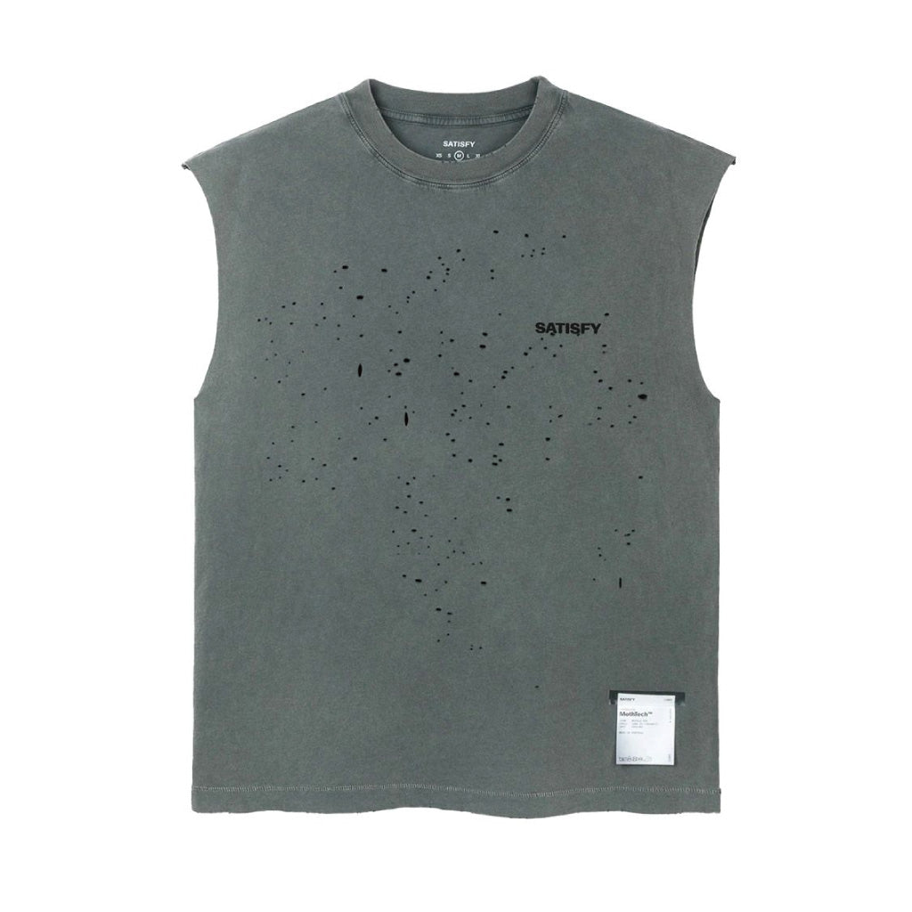 SATISFY MothTech™ Muscle Tee - Faded Black