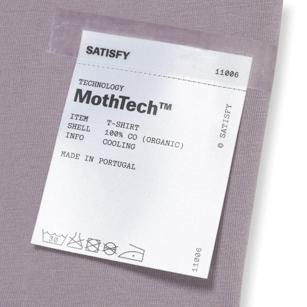 SATISFY MothTech™ T‑Shirt - Aged Purple Sage