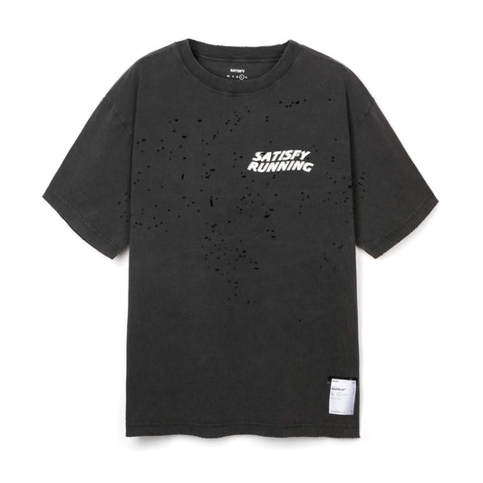 SATISFY MothTech™ T‑Shirt - Aged Black WA