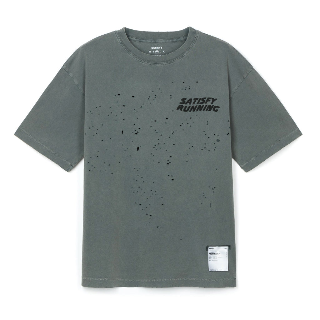 SATISFY MothTech™ T‑Shirt - Faded Black WA