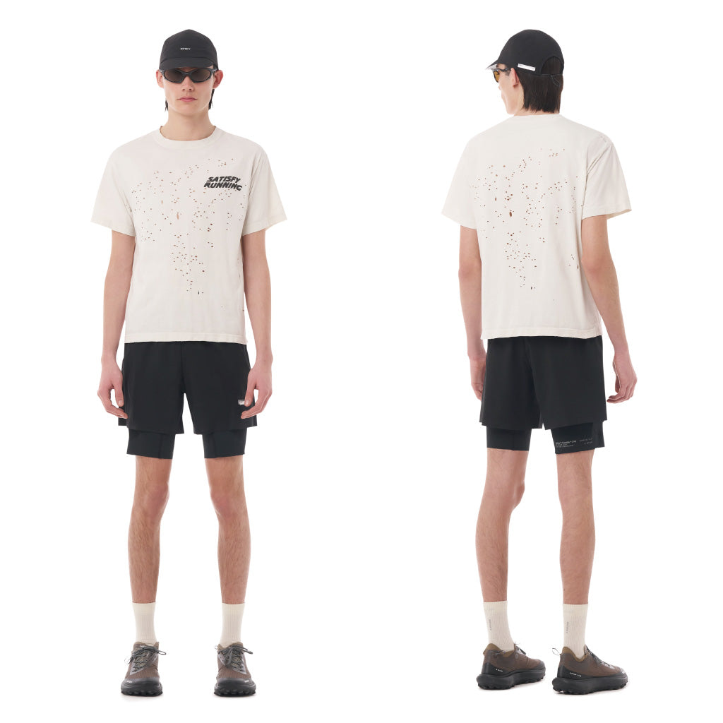SATISFY MothTech™ T‑Shirt - Off-White WA