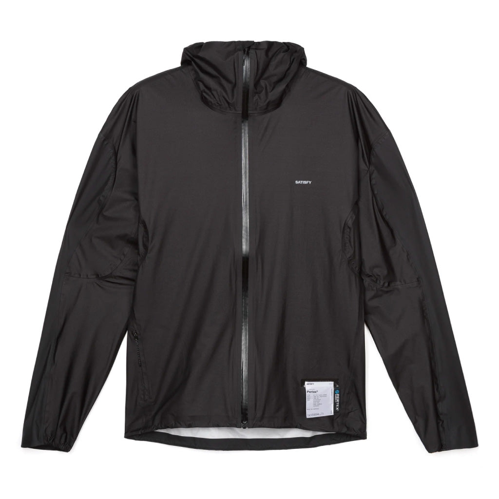 SATISFY Pertex® 3L Fly Rain Jacket - Black
