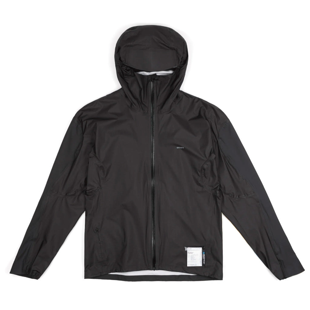 SATISFY Pertex® 3L Fly Rain Jacket - Black