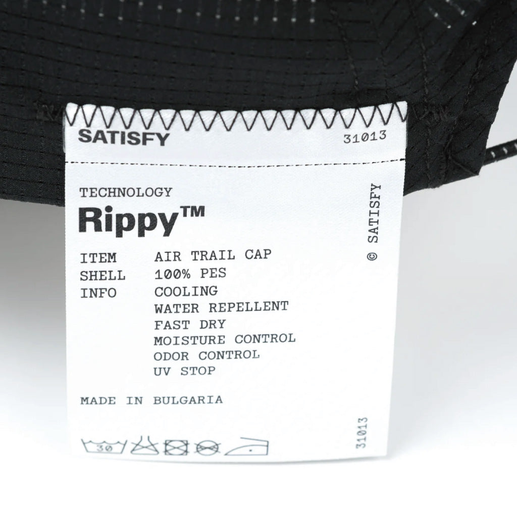SATISFY Rippy™ Air Trail Cap - Black