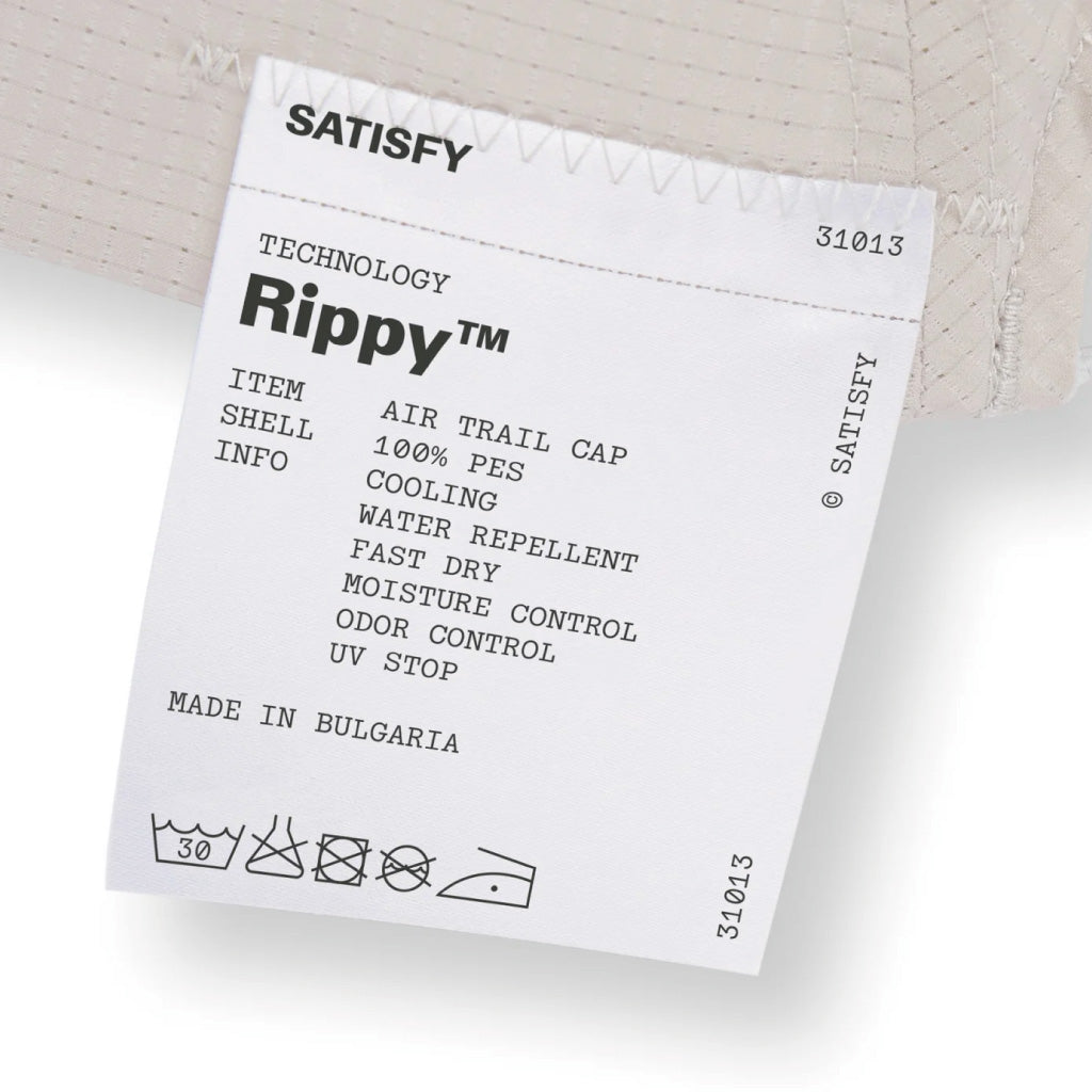 SATISFY Rippy™ Air Trail Cap - Off-White