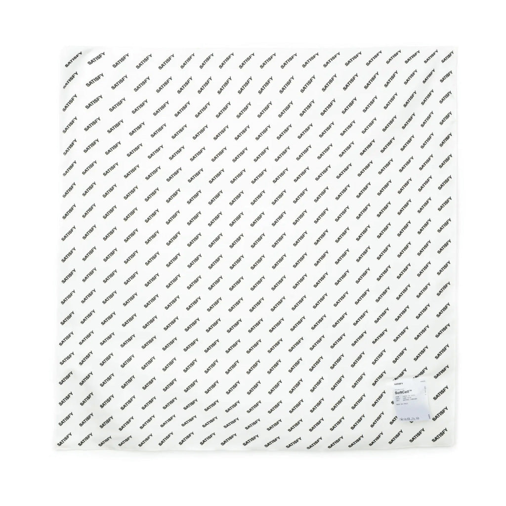 SATISFY SoftCell™ Carré de soie Bandana - White Down