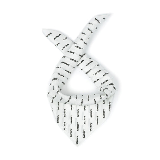 SATISFY SoftCell™ Carré de soie Bandana - White Down