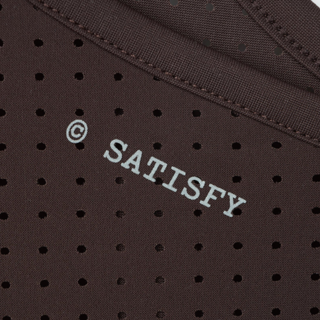 SATISFY Space‑O™ Singlet - Deep Mahogany