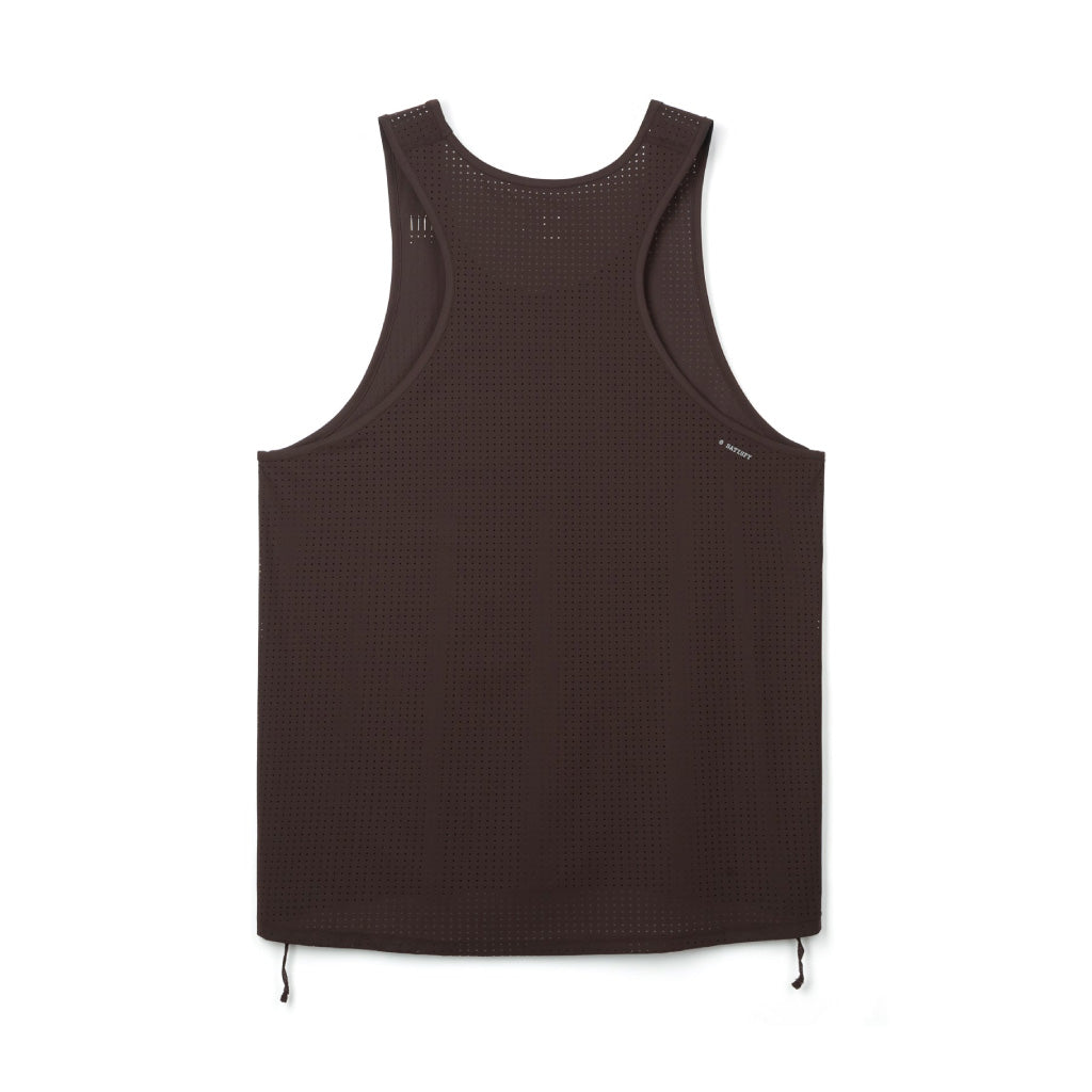 SATISFY Space‑O™ Singlet - Deep Mahogany